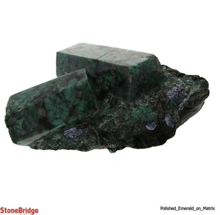 Polished Emerald on Matrix - U9    from Stonebridge Imports
