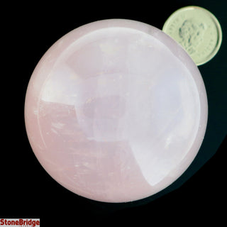 Rose Quartz A Sphere - Extra Small #4 - 2"    from Stonebridge Imports