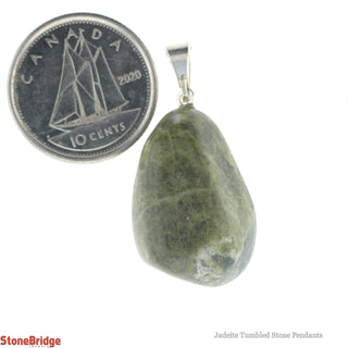 Jadeite  Tumbled Pendants - 5 Pack    from Stonebridge Imports