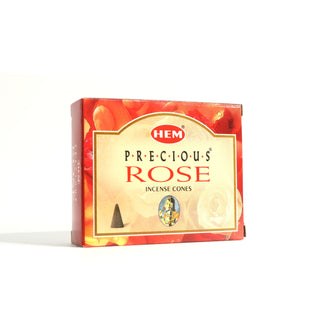 Precious Rose Hem Incense Cones - 10 Pack    from Stonebridge Imports