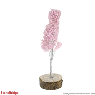 Quartz (Rose Coloured) - 1000pc Gemstone Tree    from Stonebridge Imports