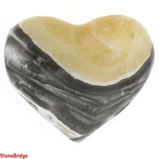 Zebra Aragonite Heart #8 - 250 to 299g    from Stonebridge Imports