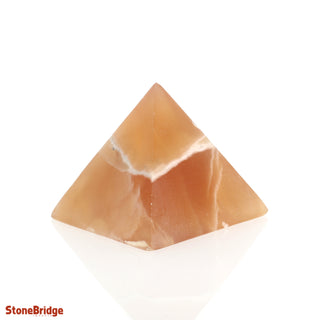 Calcite Honey Pyramid MD4    from Stonebridge Imports
