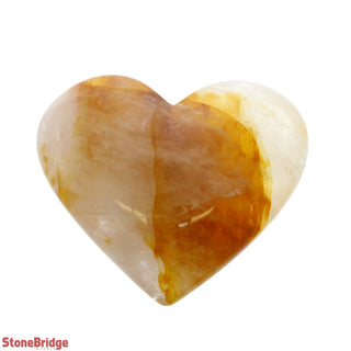 Golden Healer Heart #3 - 1 1/2" to 2 1/2"    from Stonebridge Imports
