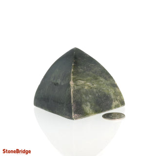 Jade Nephrite Pyramid LG2    from Stonebridge Imports