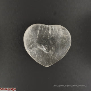 Clear Flat Heart A    from Stonebridge Imports