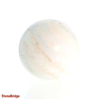 Caribbean Blue Calcite Sphere - Small #4 - 2 1/2"    from Stonebridge Imports