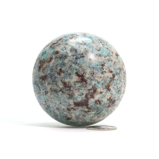 Amazonite Feldspar Sphere - Small #2 - 2 1/4"    from Stonebridge Imports