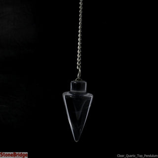 Clear Quartz Top Pendulum    from Stonebridge Imports