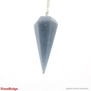 Angelite Pendulum 6 Facets & Bead    from Stonebridge Imports