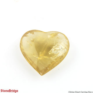 Citrine A Heart #1 - 15g to 24g    from Stonebridge Imports