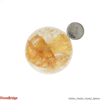 Golden Healer Sphere - Extra Small #3 - 2"    from Stonebridge Imports