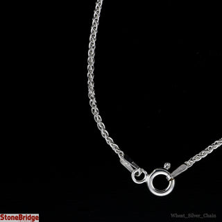 Sterling Silver Chain "Wheat Style" 035 - 24" Long    from Stonebridge Imports