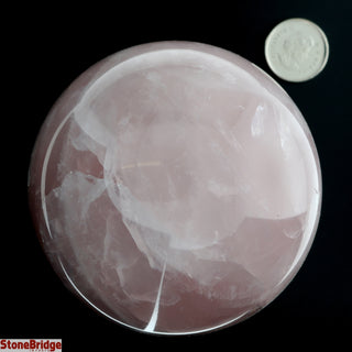 Rose Quartz A Sphere - Medium #2 - 2 3/4"    from Stonebridge Imports