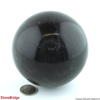 Fluorite Sphere Purple & Green U#8 - 3"    from Stonebridge Imports