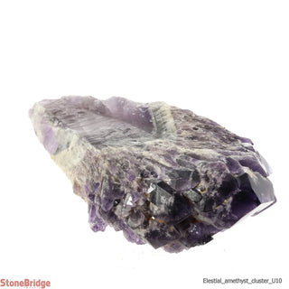 Amethyst Elestial Quartz Cluster U#10 - 15"    from Stonebridge Imports