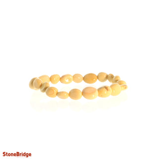 Jade Olive Tumbled Bracelets    from Stonebridge Imports