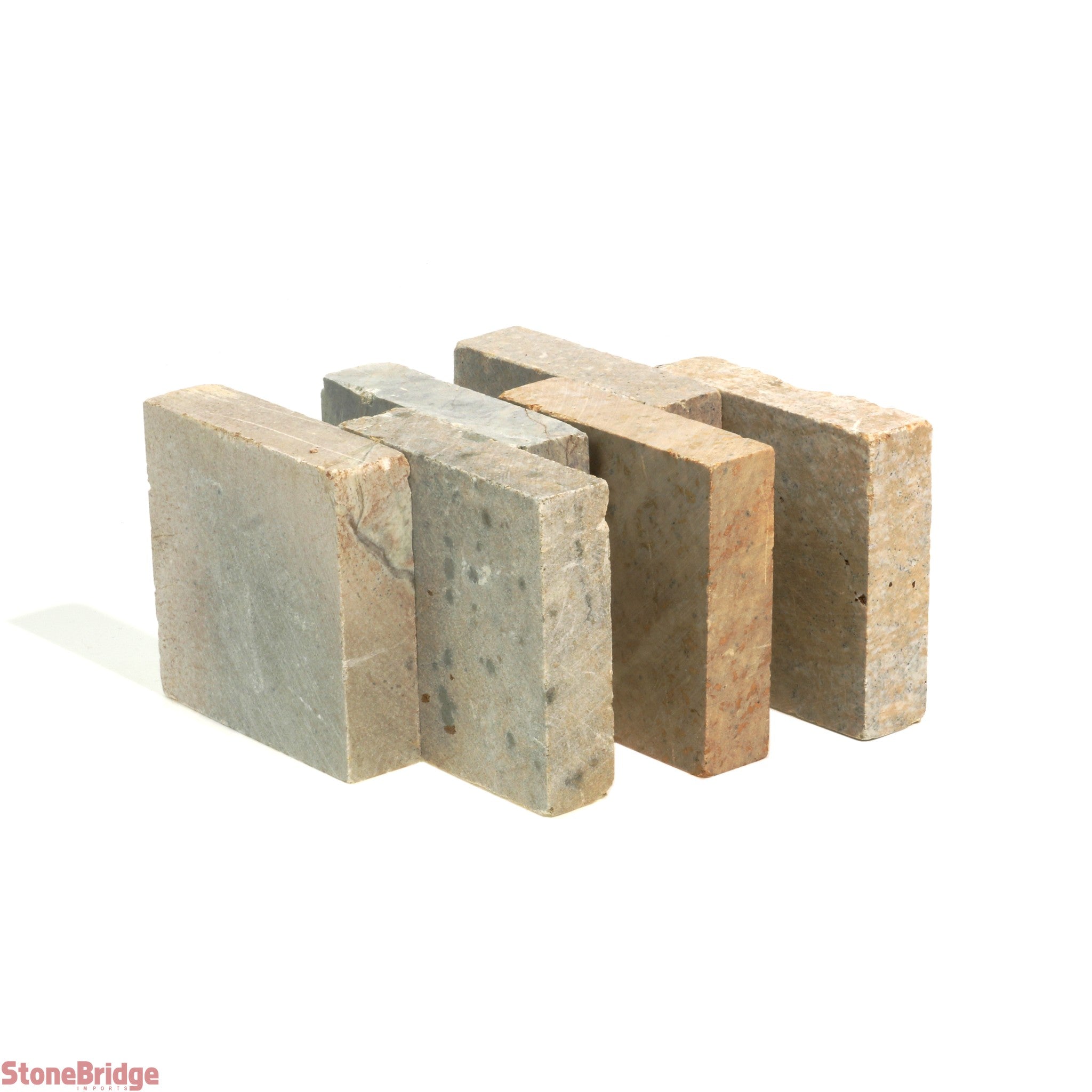 Soapstone Block for Carving - 6 Pack