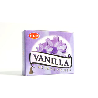 Vanilla Hem Incense Cones - 10 Pack    from Stonebridge Imports