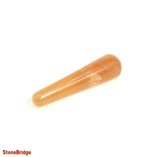 Calcite Honey Rounded Massage Wand - Jumbo #3 - 5 1/2" to 7"    from Stonebridge Imports