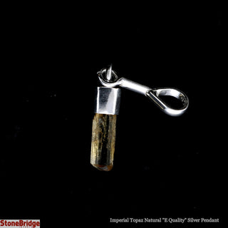 Imperial Topaz Double Terminated - Swivel Silver Pendant    from Stonebridge Imports
