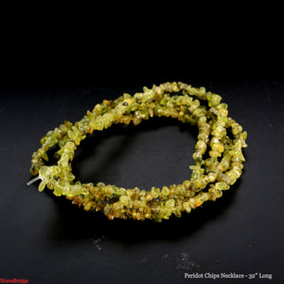 Peridot Chip Strands - 3mm to 5mm    from Stonebridge Imports