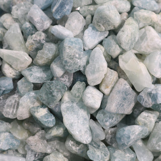 Aquamarine A Tumbled Stones - Semi Polished    from Stonebridge Imports