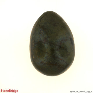 Pyrite On Matrix Egg #6 - 2 3/8" to 3"    from Stonebridge Imports
