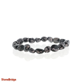 Snowflake Obsidian Tumbled Bracelets    from Stonebridge Imports