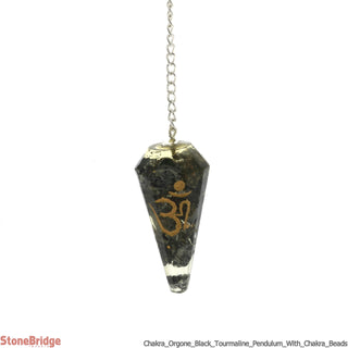 Orgone Black Tourmaline Pendulum    from Stonebridge Imports