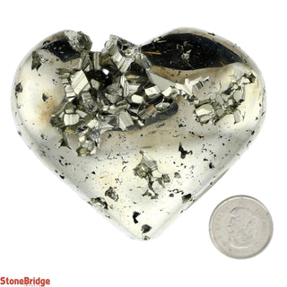 Pyrite Heart #6    from Stonebridge Imports