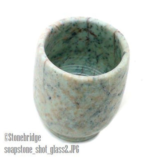 Soapstone Shot Glass    from Stonebridge Imports