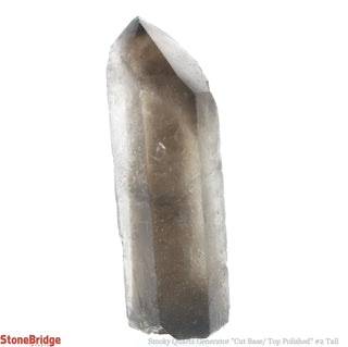 Smoky Quartz Cut Base, Polished Point Tower #2 Tall    from Stonebridge Imports