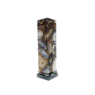 Agate Slice Tower Lamp U#8 - 60cm    from Stonebridge Imports
