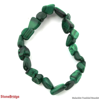 Malachite Tumbled SM Bracelet    from Stonebridge Imports