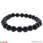 Shungite Bracelet Round - 10mm    from Stonebridge Imports