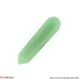Green Aventurine Pointed Massage Wand - Extra Small #3 - 2 1/2"    from Stonebridge Imports