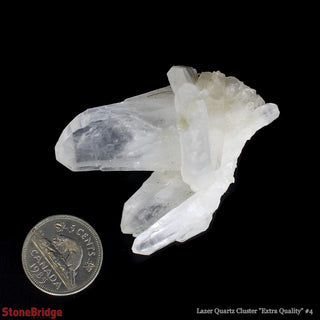 Laser Quartz Cluster E #4 - 40g to 49g - on SALE was    from Stonebridge Imports