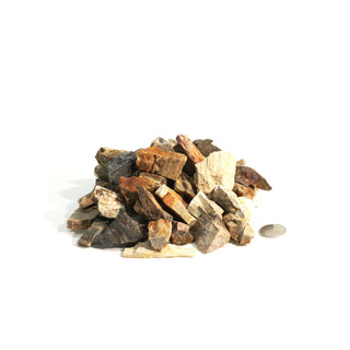 Petrified Wood Chips - Small    from Stonebridge Imports