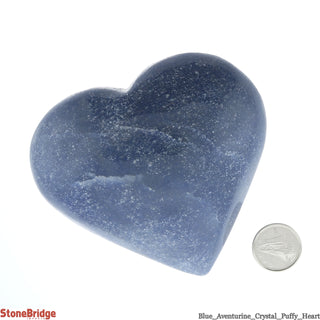 Blue Aventurine Puffy Heart #8    from Stonebridge Imports