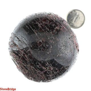 Garnet Sphere - Small #3 - 2 1/4"    from Stonebridge Imports