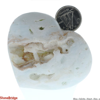 Blue Calcite Hearts #3    from Stonebridge Imports