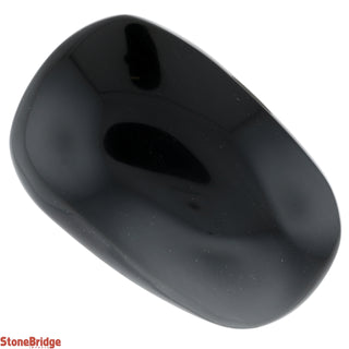 Black Obsidian Massage Stone #3 - 310g to 450g    from Stonebridge Imports