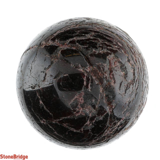 Garnet Sphere - Medium #1 - 2 3/4"    from Stonebridge Imports