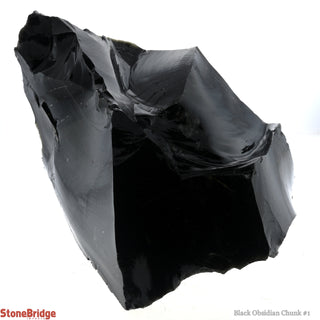 Obsidian Black Chunk #1    from Stonebridge Imports