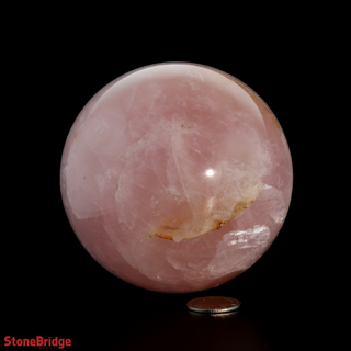 Rose Quartz A Sphere - Large #1 - 3"    from Stonebridge Imports