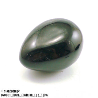 Black Obsidian Egg - 2 5/8" to 3"    from Stonebridge Imports