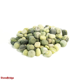 Serpentine Tumbled Stones - India Small   from Stonebridge Imports