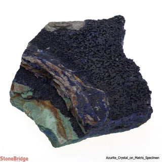 Azurite Crystal On Matrix #4 - 300g to 400g    from Stonebridge Imports