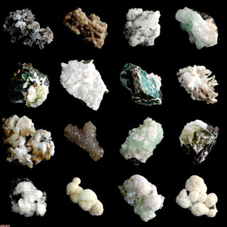 Zeolite Crystal Clusters - Box of 24 or 25    from Stonebridge Imports